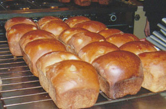 Fresh baked bread