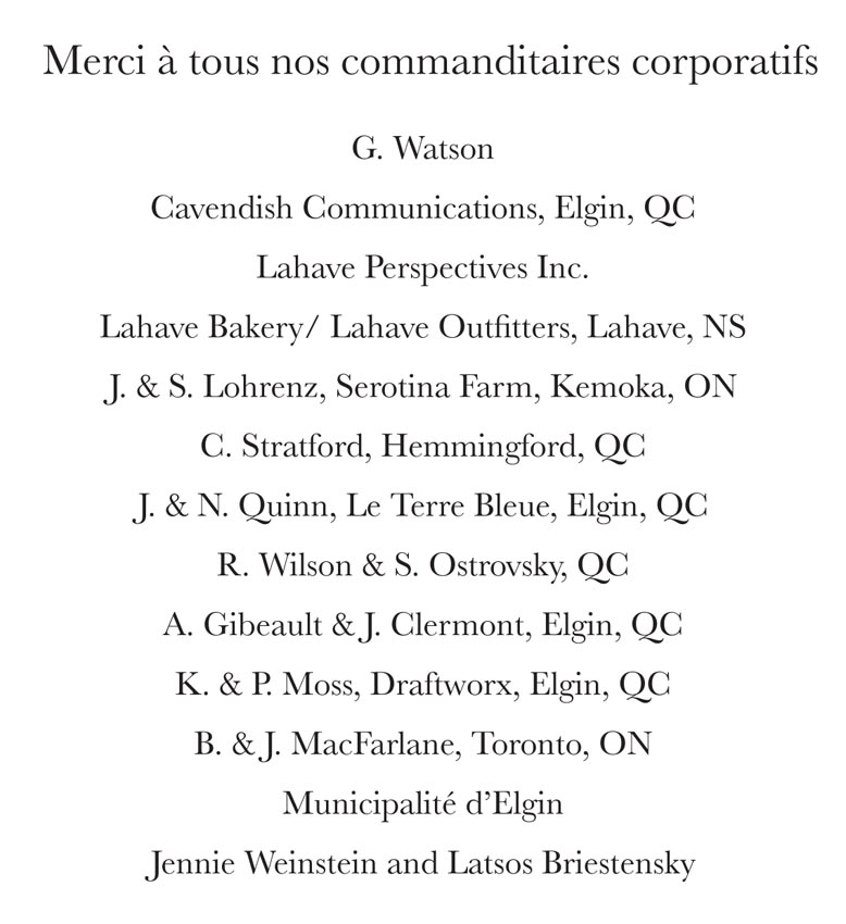 commanditaires