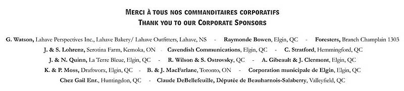 Kelso Hall Sponsors
