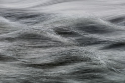 flowing water