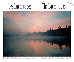 2008 Laurentians calendar cover