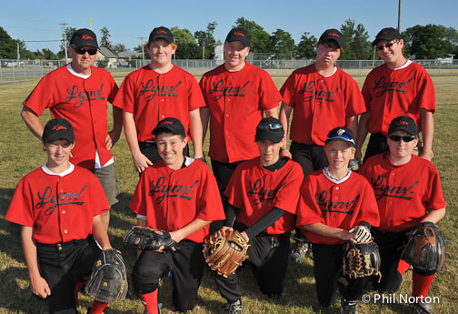 Prince Edward County Minor Baseball League 2011