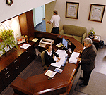 Leahy Apples office