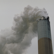 coal burning electric power plant