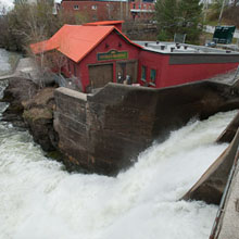 Hydro electricity Sherbrooke, Quebec