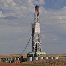 drilling for oil and gas