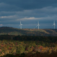 wind turbines