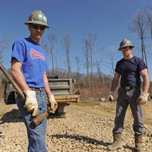 oil and gas company workers