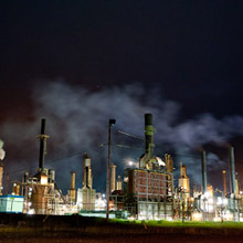 oil refinery