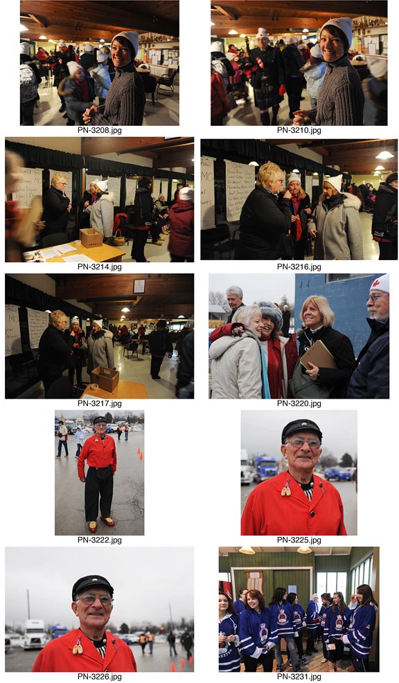 Olympic Torch Relay event in Picton, Ontario.