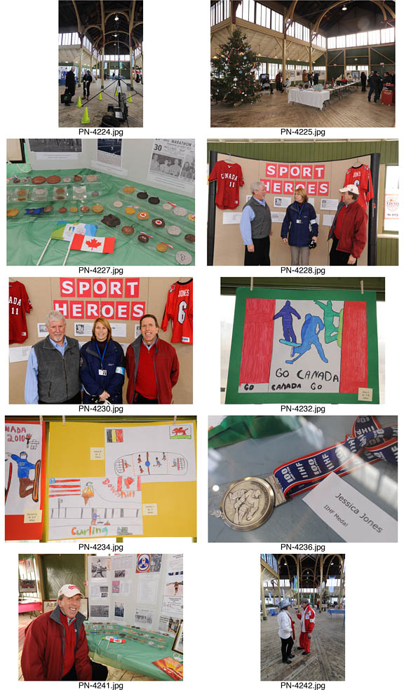 Olympic Torch Relay event in Picton, Ontario.