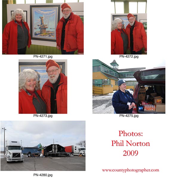 Olympic Torch Relay event in Picton, Ontario.