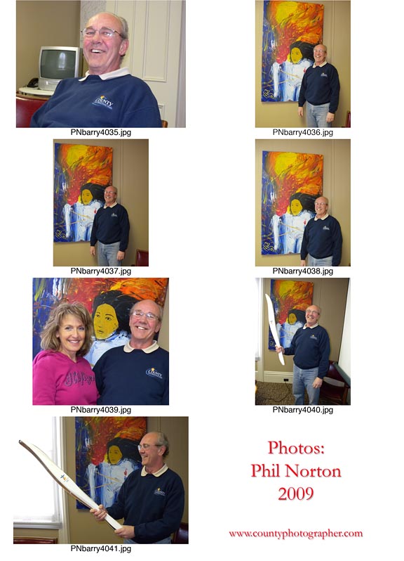 Olympic Torch Relay event in Picton, Ontario.