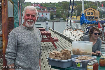 The people of Newfoundland in St. John's wharf