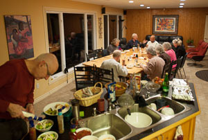 Sumac Centre meal time