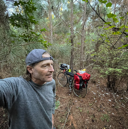 Phil Norton bicycle camping 2021