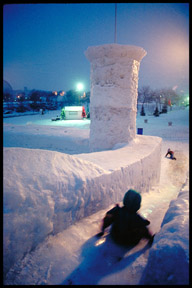 Ice slide