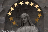 Montreal Mother Mary with star halo