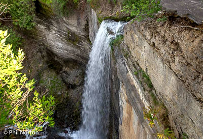 waterfall Prince Edward County Ontario
